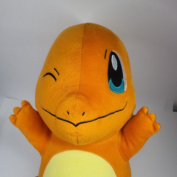 Pokemon Charmander Winking Plush Large 14" 2019 Banpresto Stuffed Character - Picture 12 of 12